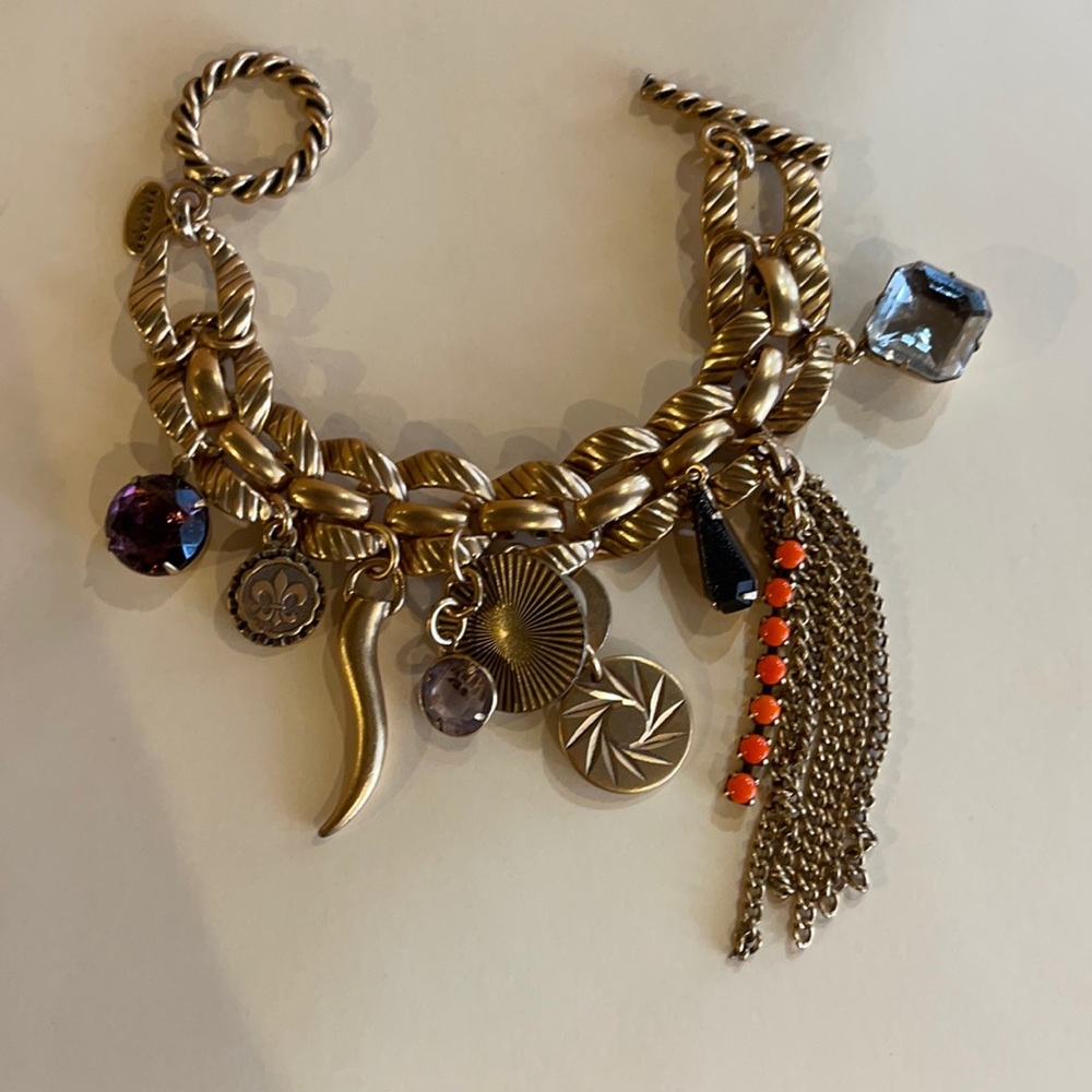Alex and Ani vintage 66 charm bracelet